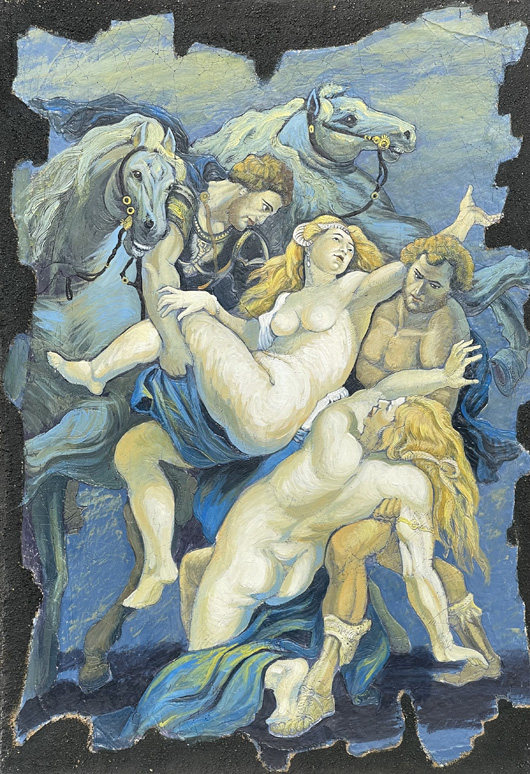 Фантастичното творчество на Ставри Калинов в изложбата Post Mortem